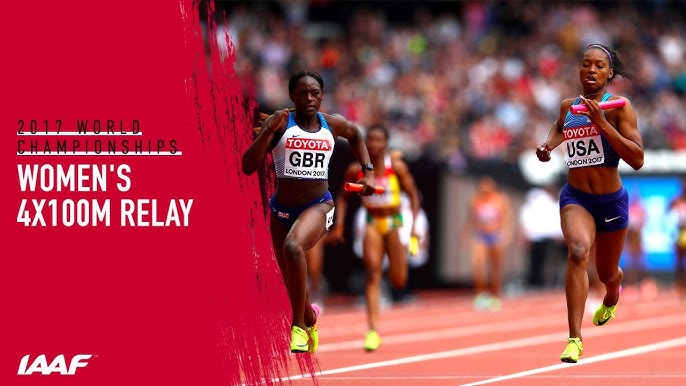 Women's 4x100m Relay Heats  World Athletics Championships London 2017 