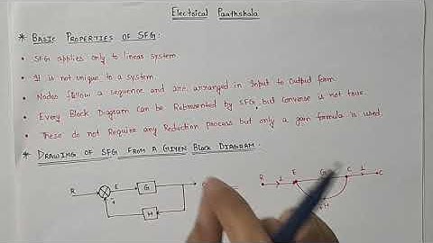 CS#12 Introduction to Signal Flow Graph in control System (Hindi) || SFG by Electrical Paathshala
