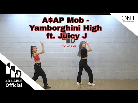 [4D Lable] A$AP Mob - Yamborghini High  ft. Juicy J / 4D Lable Instructor _Jong Hui