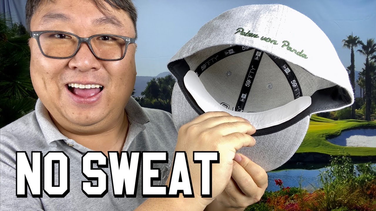 No Sweat Golf Hat Liner & Cap Protection - Prevent Hat Stains