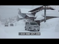 Extreme Snow Winter Weather Japan 2017 /18 4K Stock Footage Reel