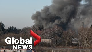4 Russian missiles strike aircraft repair facility at Ukraine’s Lviv airport