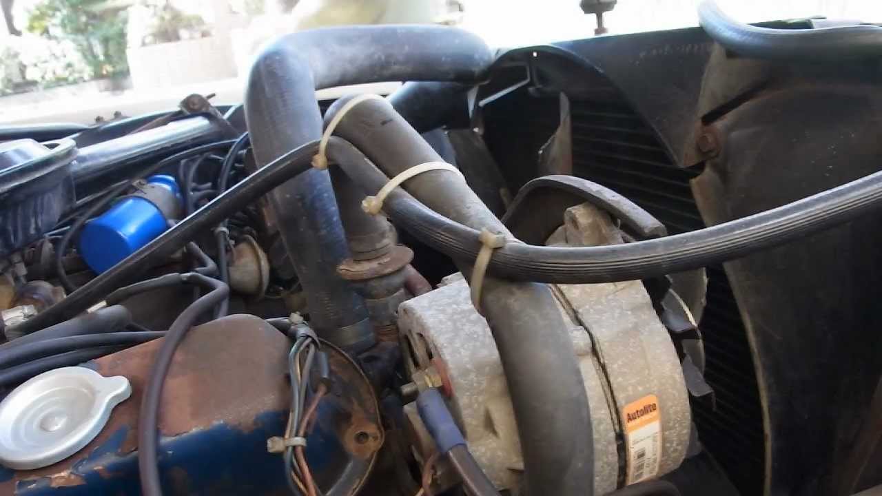 1969 Cadillac 472 V8 Engine start up - YouTube