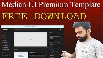 Median UI premium template for blogger Free | AdSense friendly