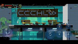 Huntdown - Area 2 The Misconduct Stage 2-1 Boss Tnt Randy.