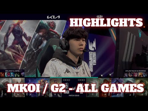 MKOI vs G2 - All Games (Bo5) Highlights | Round 3 LEC Spring 2025 | G2 Esports vs Movistar KOI