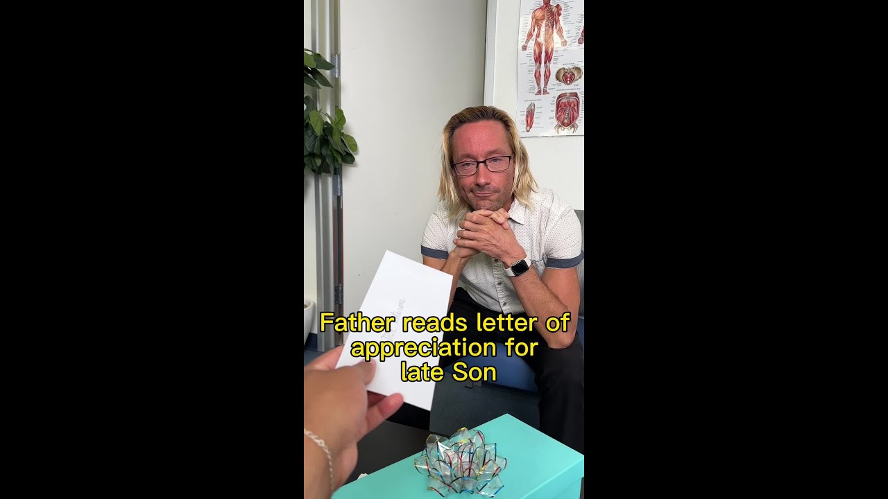 Emotional school letter read by grieving teacher after son's death!