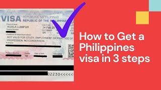 How to Get a Philippines visa step by step guide screenshot 5