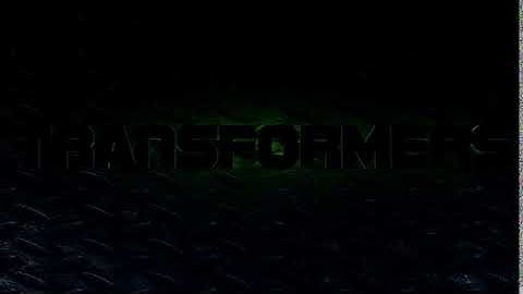 Element 3D Transformers Intro (4K)