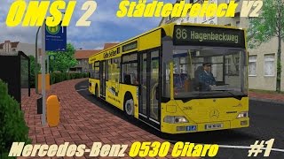 OMSI 2. Städtedreieck V2, Lines 86-43, Mercedes-Benz O530. Part 1 OMSI 2. Städtedreieck V2, Lines 86-43, Mercedes-Benz O530. Part 1