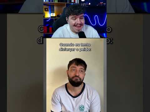 QUANDO EU TENTO DISFARÇAR O PEIDO - Diogo Matheus | REACT #humor #react #shorts