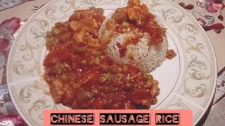 Chinese  Rice with Chinese sausage ||Restaurent Style Recipe||by yummy food with rakshi