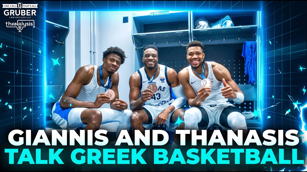 Team Greece: Giannis and Thanasis Antetokounmpo on WINNING a medal