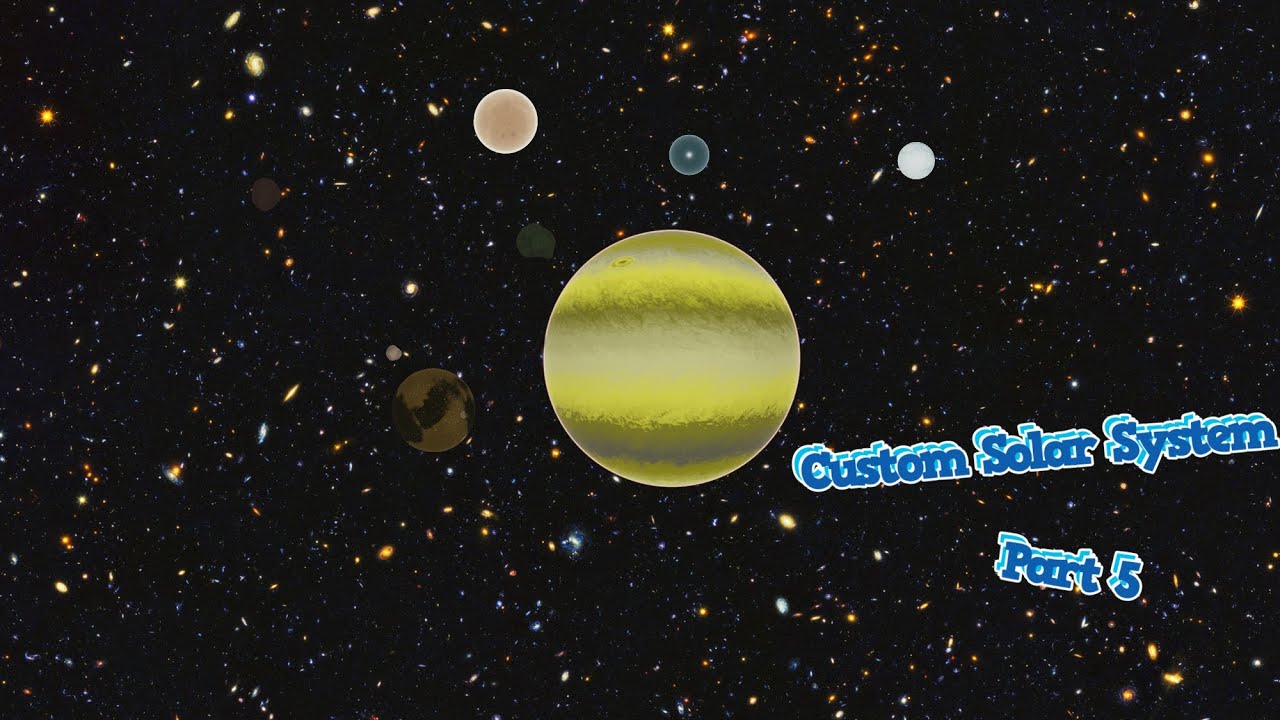 Simplerockets Solar System More Moons! - Custom Solar System Part 5 - SimpleRockets 2 - YouTube