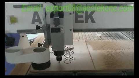 Vacuum table cnc router AKM1325 carving/cutting  MDF wood