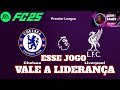FC 25 | JOGO VALENDO A LIDERANÇA | FC 25 MODO CARREIRA