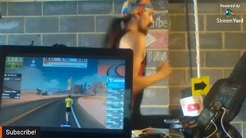 *Unofficially* breaking the World Marathon treadmill record in the Watopia Marathon LIVESTREAM
