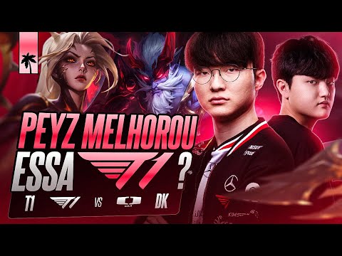 T1 x DK: O PEYZ PODE TRAZER MAIS UM WORLDS PRA T1?  - RESUMO LCK