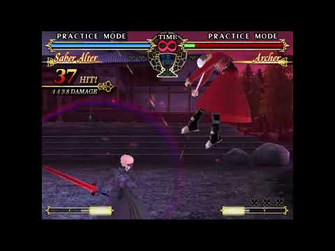 [Fate/Unlimited Codes] Saber Alter: HP Damage BnB - Universal variation