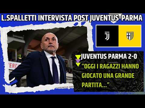 Video SPALLETTI INTERVISTA POST JUVENTUS PARMA:I RAGAZZI HANNO GIOCATO UNA GRANDE PARTITA...
