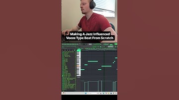 Making A Jazz Influenced Veeze Beat #veezetypebeat #flstudio #beats #producer #typebeat #shorts