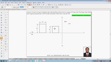 Example 17 on Projection of Plane Surfaces