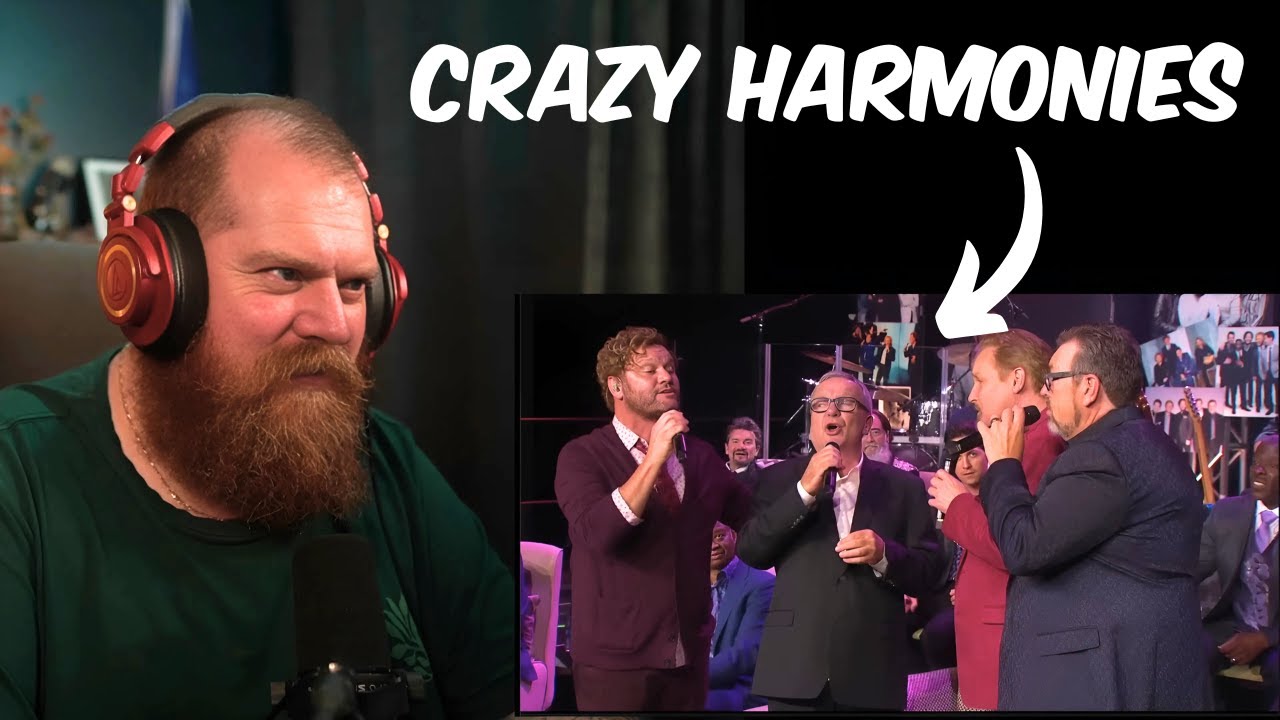 Aussie Reacts to Insane Harmonies Gaither Vocal Band 'Hide Thou Me'