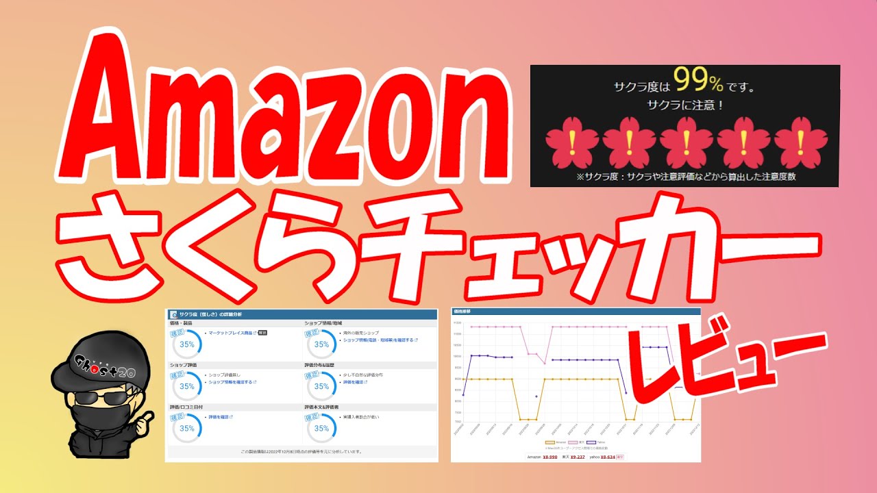 サクラ出品になります。 本物のレビューを見抜け】Amazonのさくらを見抜いてお得に買い物