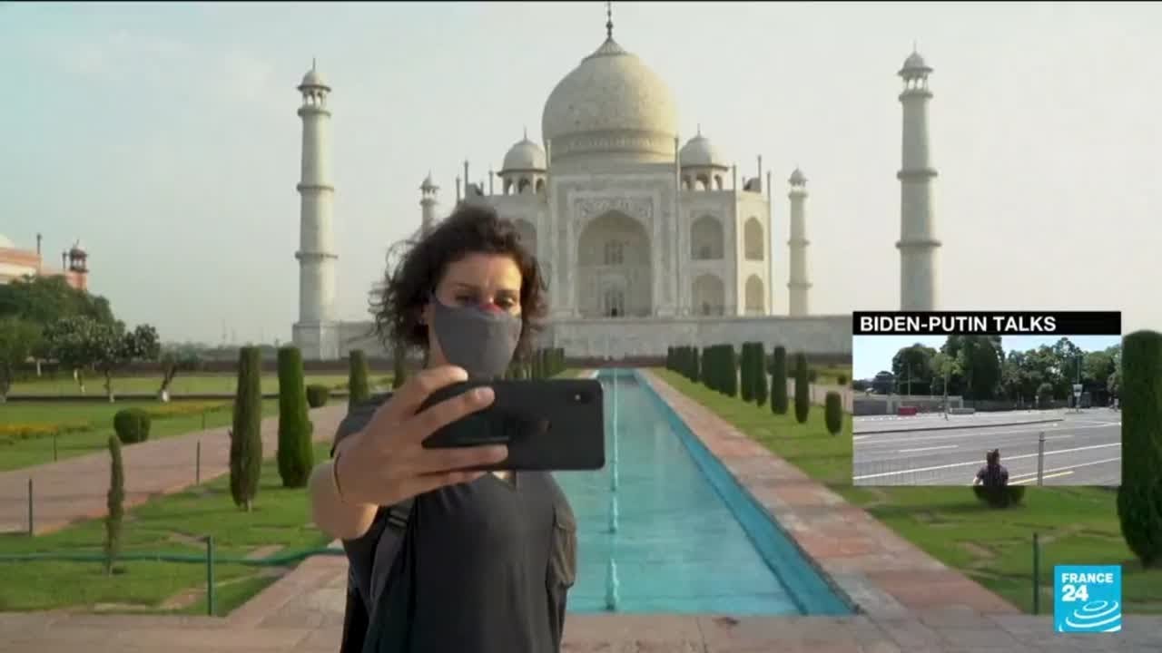 India's famed Taj Mahal re-opens for tourists as Covid-19 curbs ease