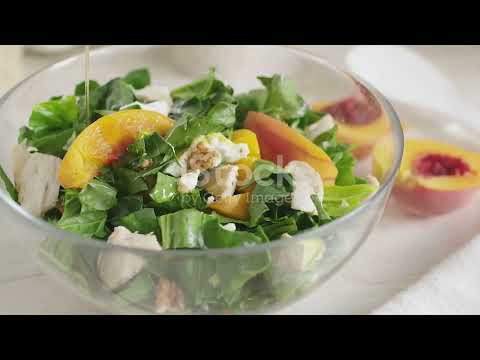 Turkey Peach Salad Recipe for a Refreshing Experience