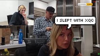 xQc reacts to Corinna saying They Slept Together