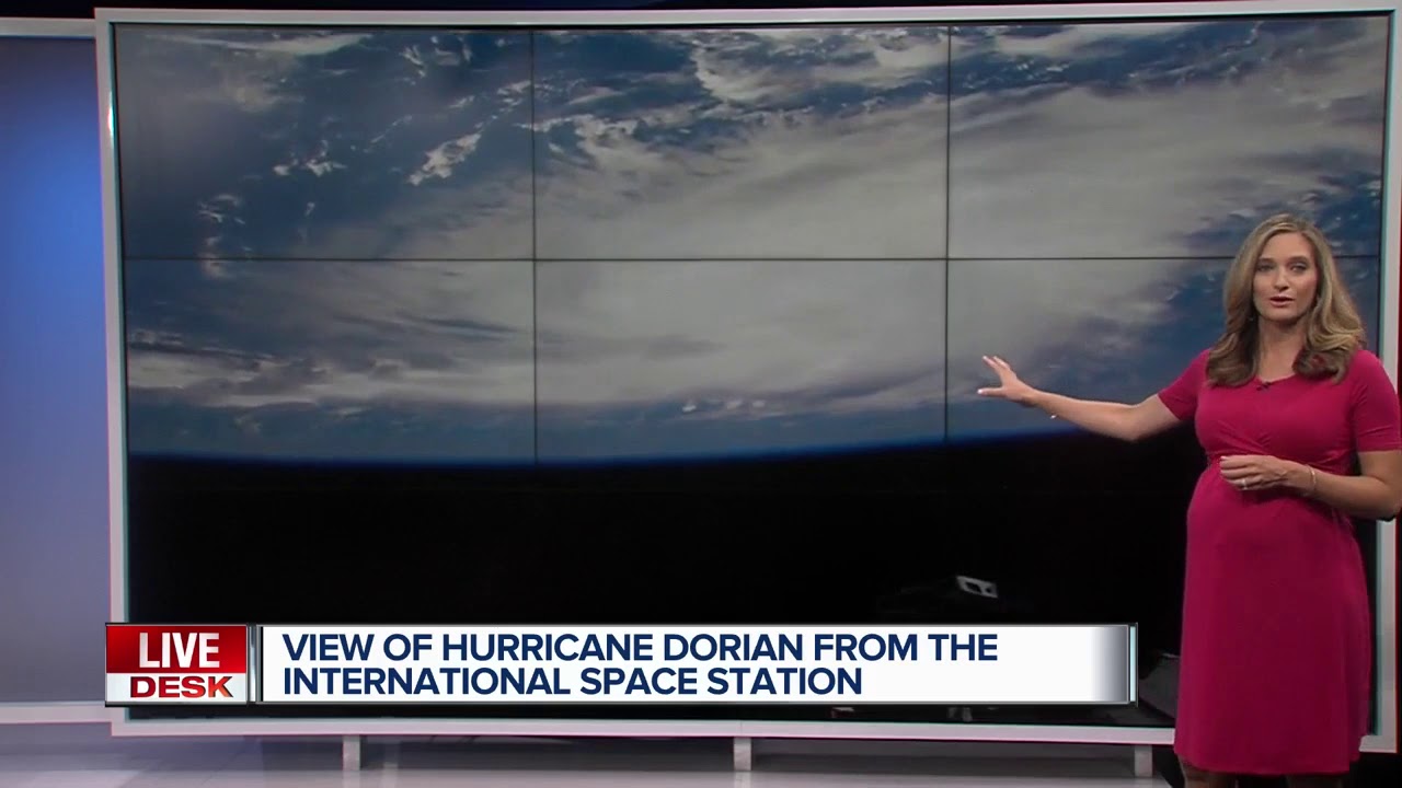 vero beach weather Here's what Hurricane Dorian looks like from space