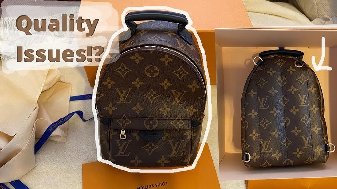 How To Spot Fake Louis Vuitton Palm Springs Mini Backpack - Brands Blogger