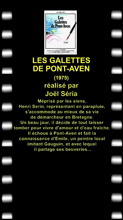 Les Galettes de Pont-Aven de Joël Séria (1975) #joelseria #jeanpierremarielle #claude pieplu