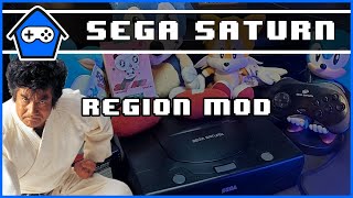 SEGA Saturn - Cleanup & Switchless Region Mod