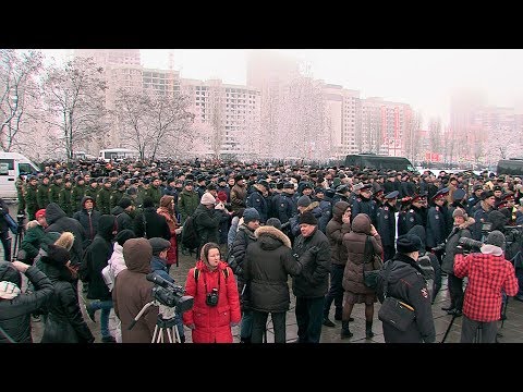 В Воронеже людское море провожало в последний путь лётчика героя Филипова