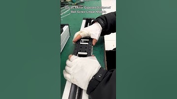 Factory Vlog - Motor Exposed Dustproof Ball Screw Linear Module