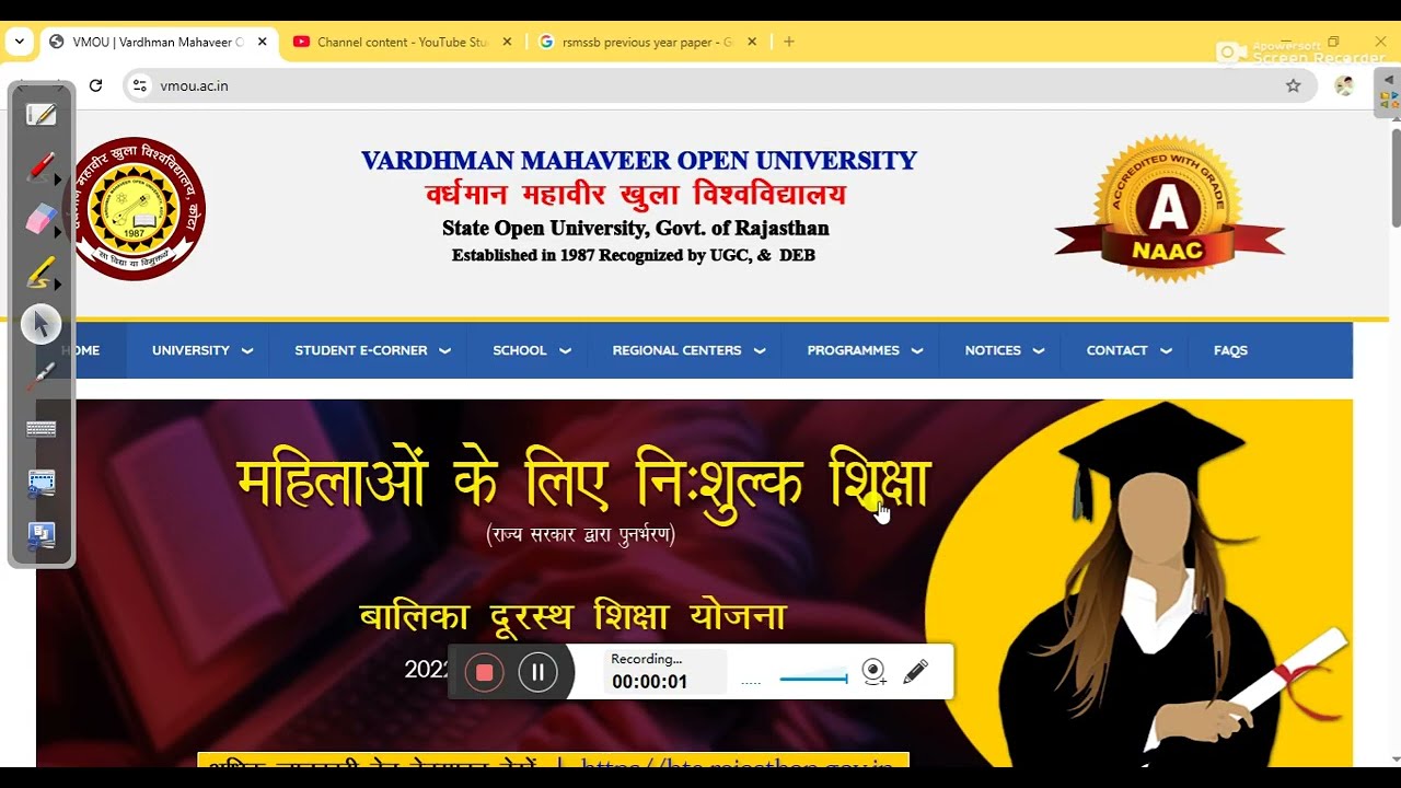 Vmou DLIS course Complete details vmou librarian course details