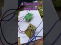 Transistor based audio amplifier #yt #art #automobile #experiment #electronic #shorts #diy