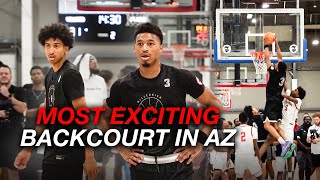 5 Star Adan Diggs & 4 Star Cam Holmes put on a SHOW in First Game Together!