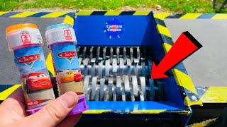 Shredding Disney Cars Toys