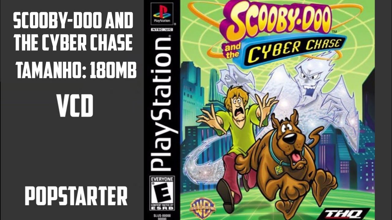 SCOOBY-DOO AND THE CYBER CHASE CONVERTIDO PARA VCD | POPSTARTER | OPL | PS2