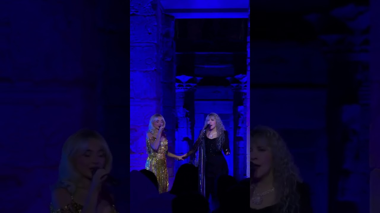 Stevie Nicks & Sabrina Carpenter at Met Gala 2026 #stevienicks #sabrinacarpenter #metgala #landslide