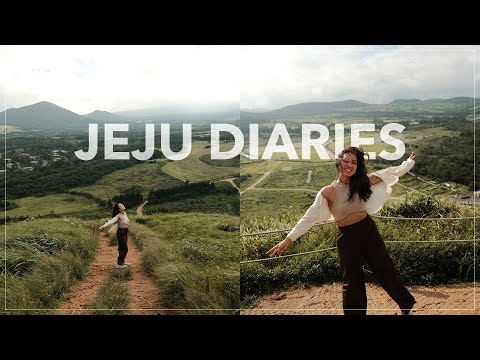 JEJU DIARIES in september 🏝️  it was supposed to rain, but...