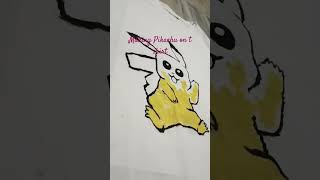 Information Making Pikachu on t shirt 👕🎨🖌️😊 Update