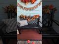 My Magical Mini Porch Tour. #falldecor #fall #porchtour #homedecor #decor #home #porchliving