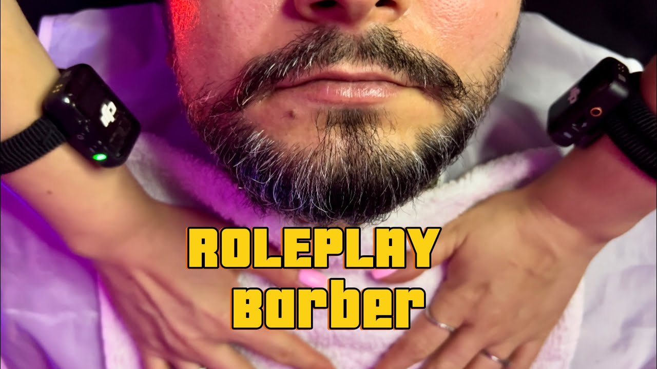 РОЛЕВАЯ игра Асмр из парикмахерской 💇‍♂️ на реальном человеке 🤗
