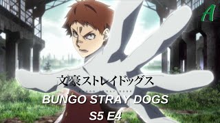 Bungo Stray Dogs 5. Sezon 4. Bölüm Türkçe Fragmanı Kahraman Savaşı, Çete Savaşı