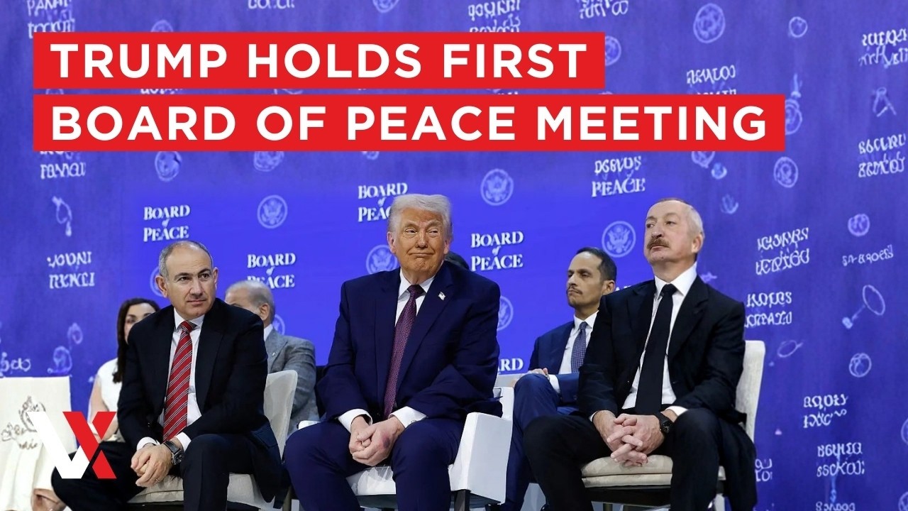 LIVE | Trump’s "Board of Peace" Holds First Leaders Meeting | What to Expect | VERTEX