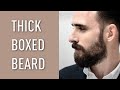 THICK BOXED BEARD (Full Beard) Tutorial | Panasonic ER-GB96/86 Beard Trimmer